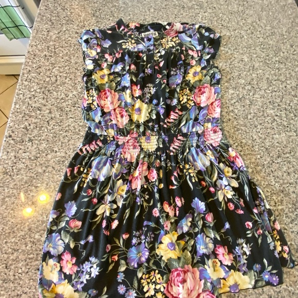 Vintage Dresses & Skirts - Vintage floral dress with elastic waist ⚡️🔥